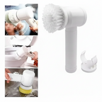 SpinBrush 360°: Cepillo Eléctrico de Limpieza Multifunción USB Recargable | 5 Cabezales Intercambiables